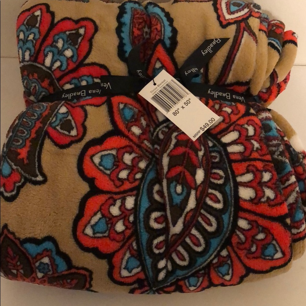 Vera Bradley desert floral throw
